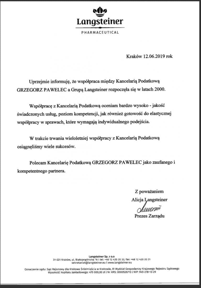 [:pl]Langsteiner-A rekomendacja[:]